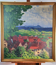 Charger l'image dans la galerie, Rottweil mit Lehmberg - Großes Ölgemälde