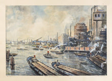 Charger l'image dans la galerie, Aquarell - Rhein-Herne-Kanal