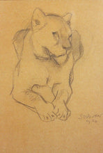 Lade das Bild in den Galerie-Viewer, Bleistiftzeichnung - Peter Jakob Schober (1897-1983)