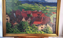 Charger l'image dans la galerie, Rottweil mit Lehmberg - Großes Ölgemälde