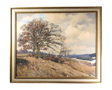 Lade das Bild in den Galerie-Viewer, Ölgemälde - Schwäbische Alb im Vorfrühling