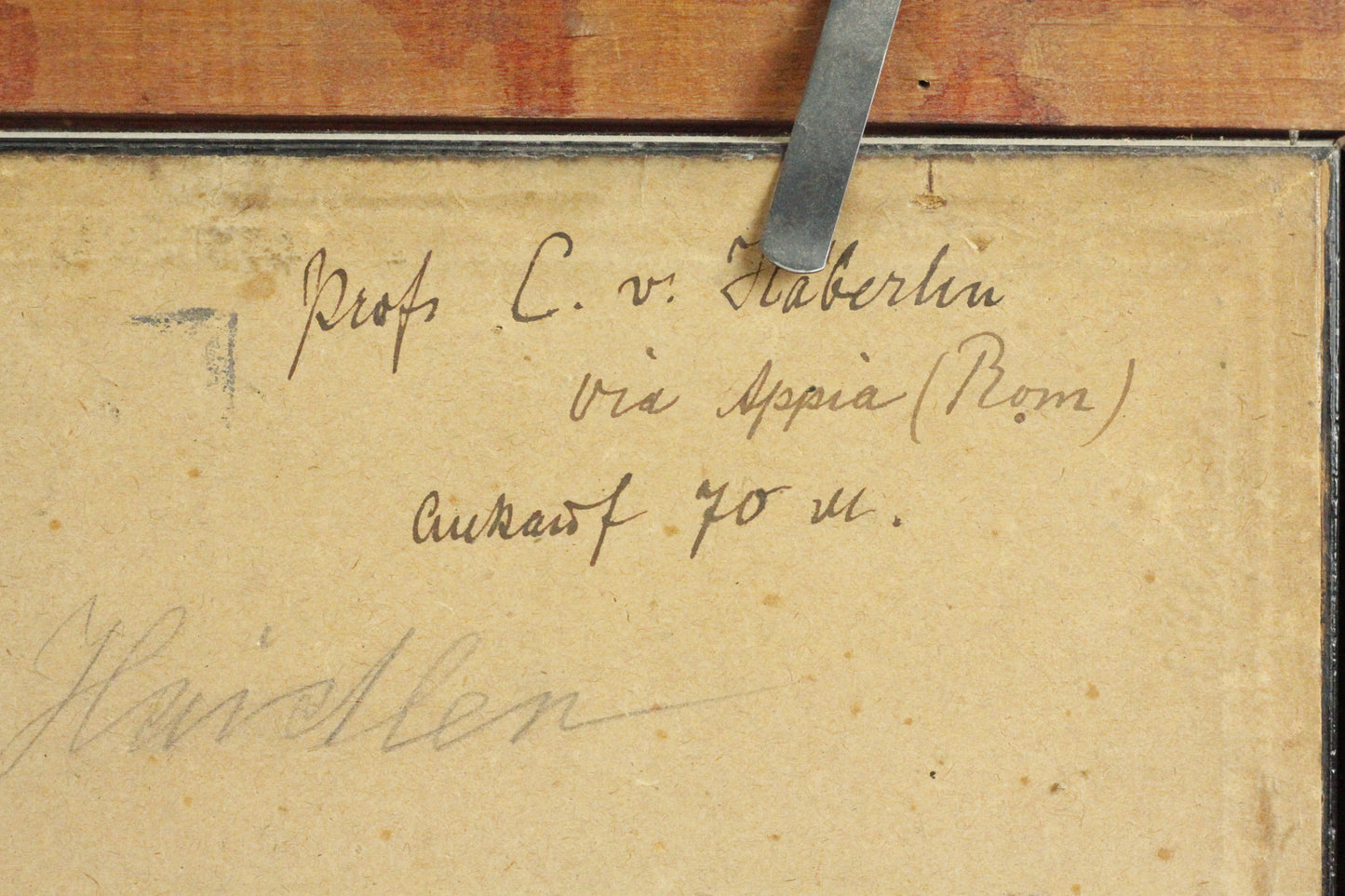 Ölgemälde - Carl von Häberlin (1832-1911)