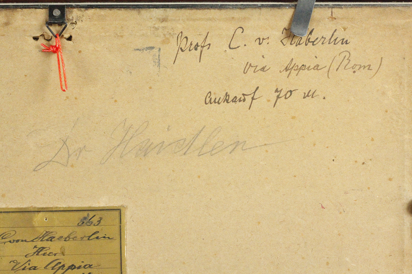 Ölgemälde - Carl von Häberlin (1832-1911)