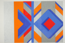 Lade das Bild in den Galerie-Viewer, Silber mit Geometrie - Otto Herbert Hajek (1927-2005)

