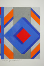 Charger l&#39;image dans la galerie, Silber mit Geometrie - Otto Herbert Hajek (1927-2005)
