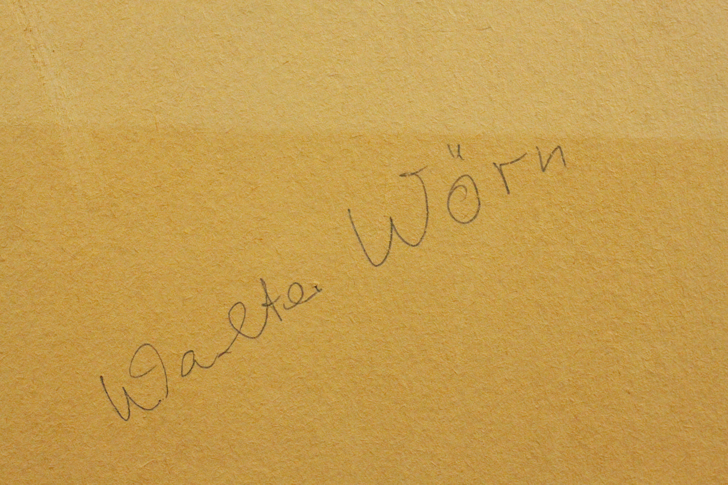 Holzschnitt - Walter Wörn (1901-1963)