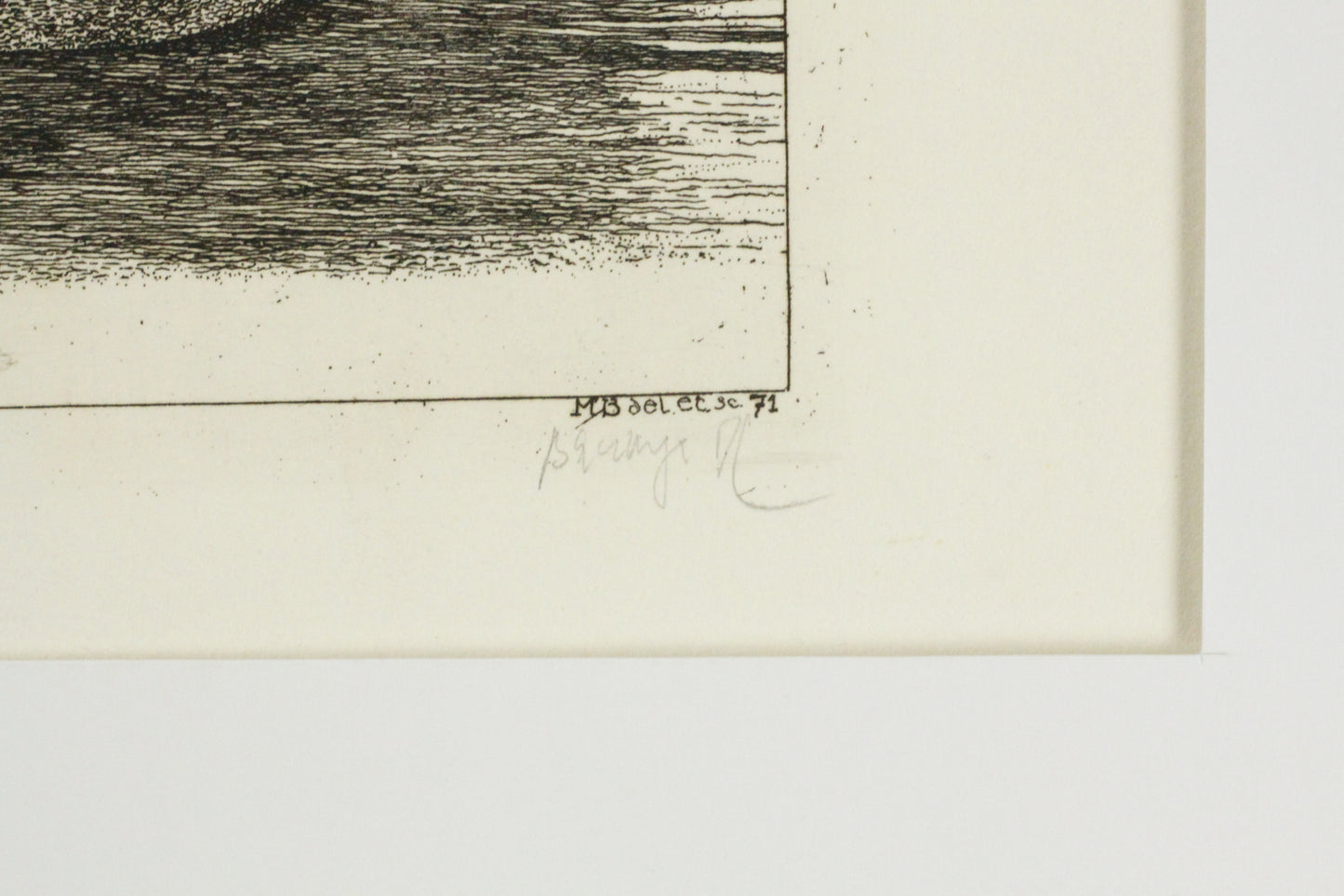 Radierung - Moritz Baumgartl (1934)