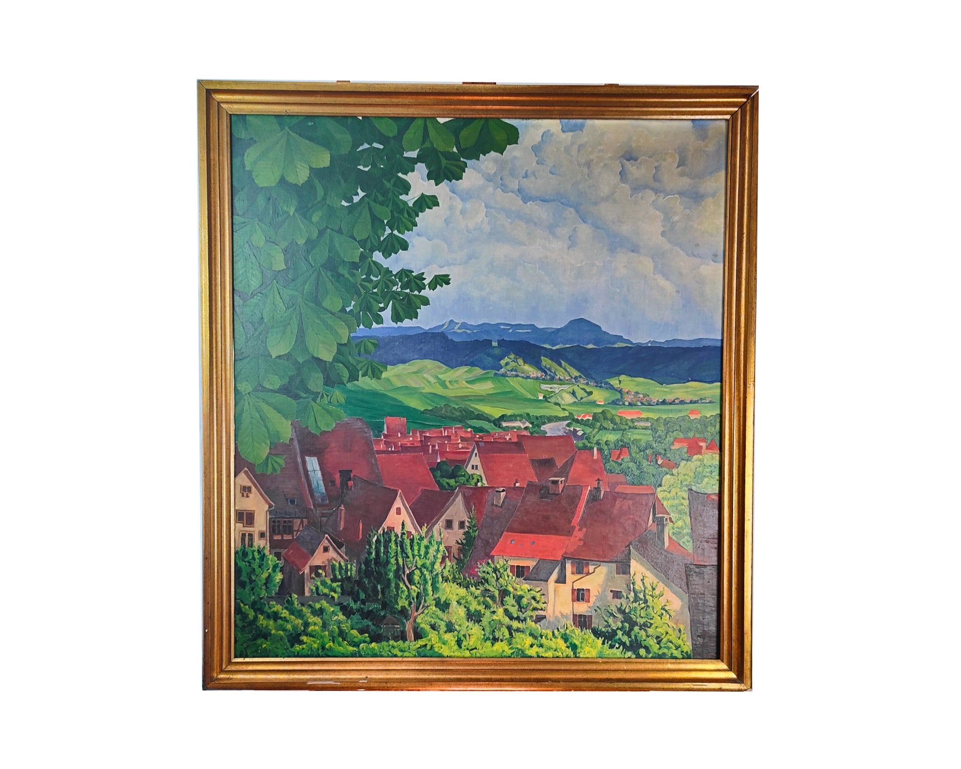 Rottweil mit Lehmberg - Ölgemälde