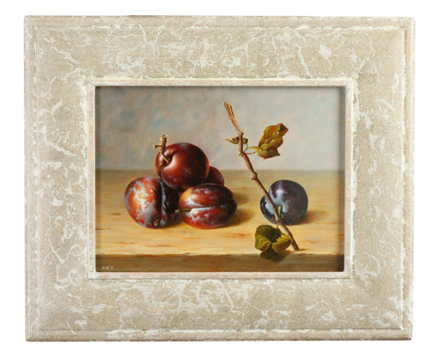 Balasz Wanyi - Stillleben mit Pflaumen
