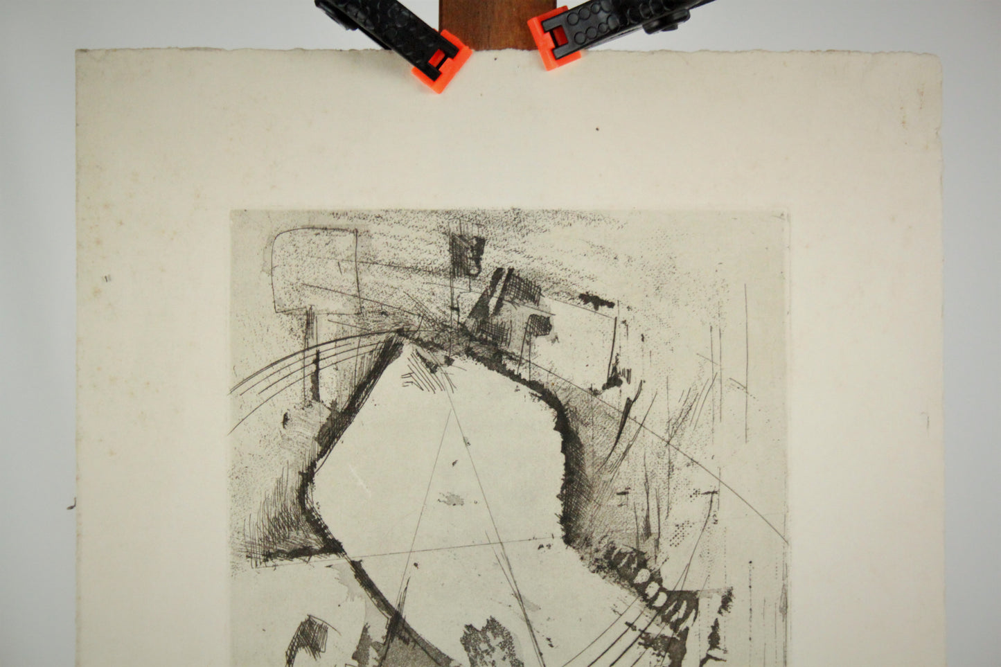 Radierung - Gustl Illenberger (1898-?) - Konstruktiv