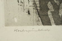 Lade das Bild in den Galerie-Viewer, Radierung - Gustl Illenberger (1898-?) - Konstruktiv
