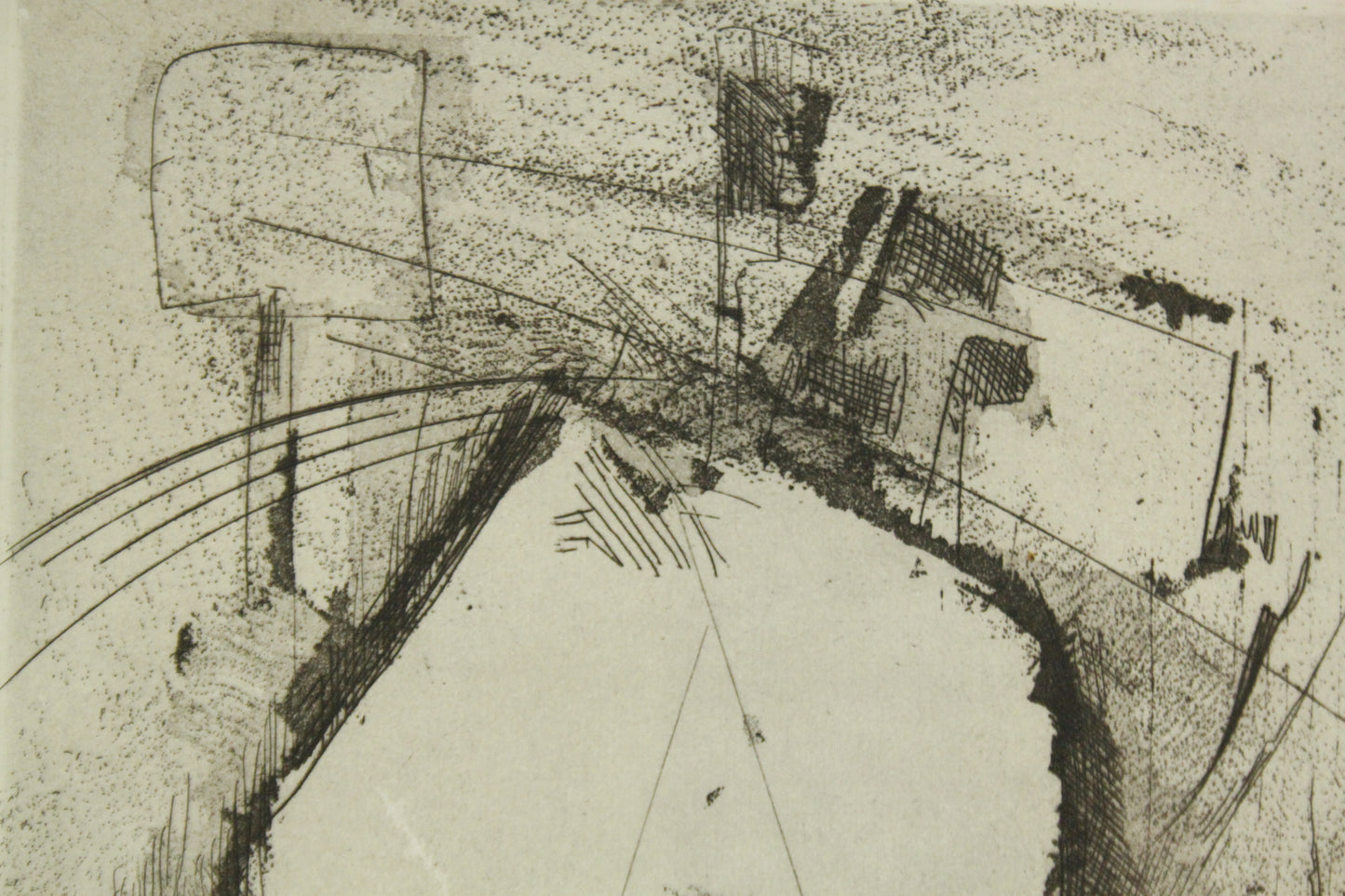 Radierung - Gustl Illenberger (1898-?) - Konstruktiv