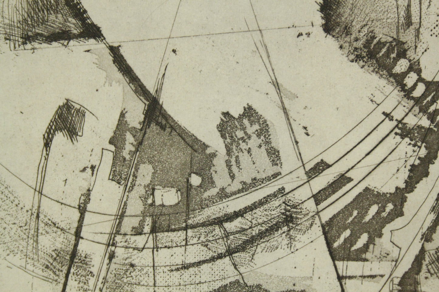 Radierung - Gustl Illenberger (1898-?) - Konstruktiv