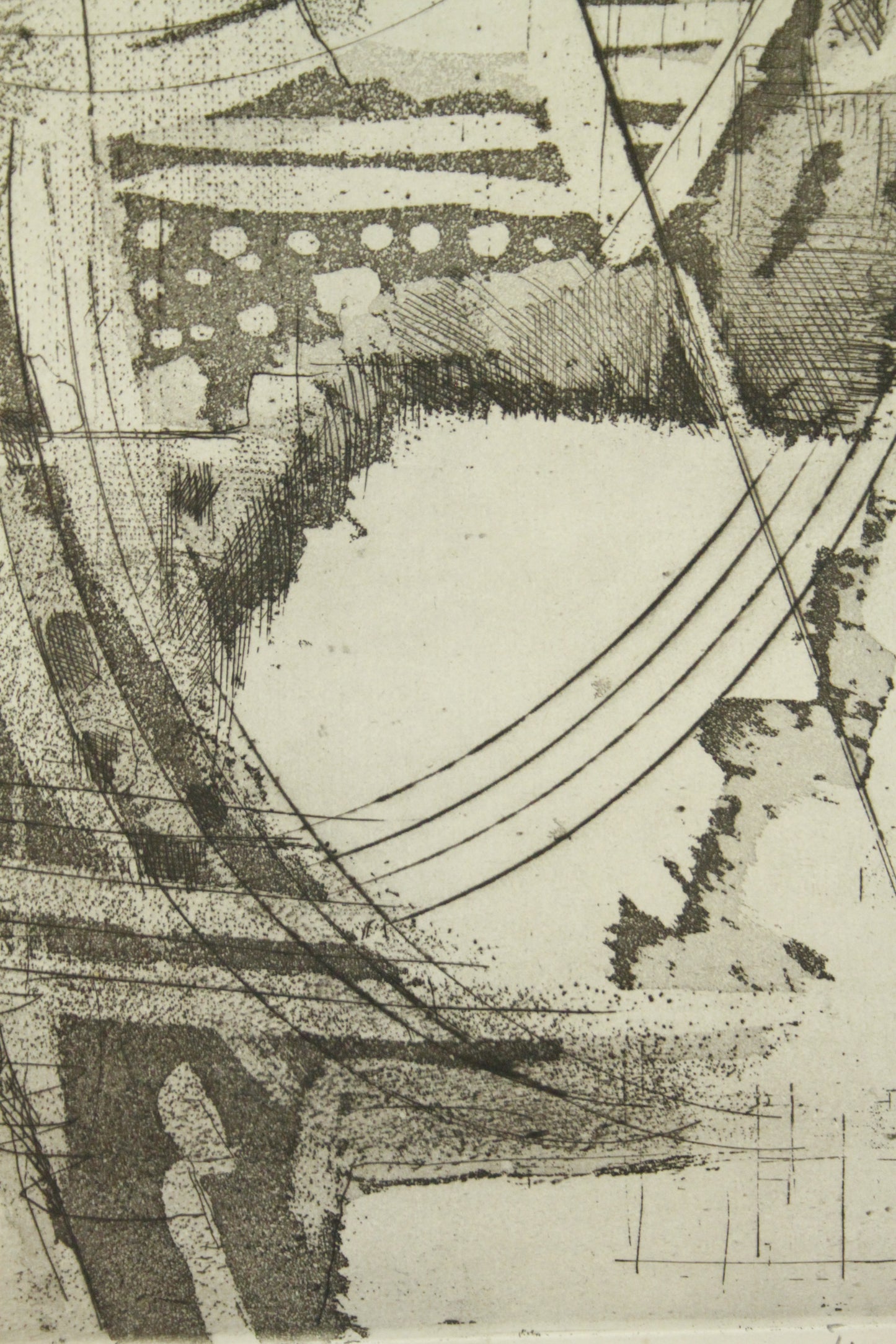 Radierung - Gustl Illenberger (1898-?) - Konstruktiv