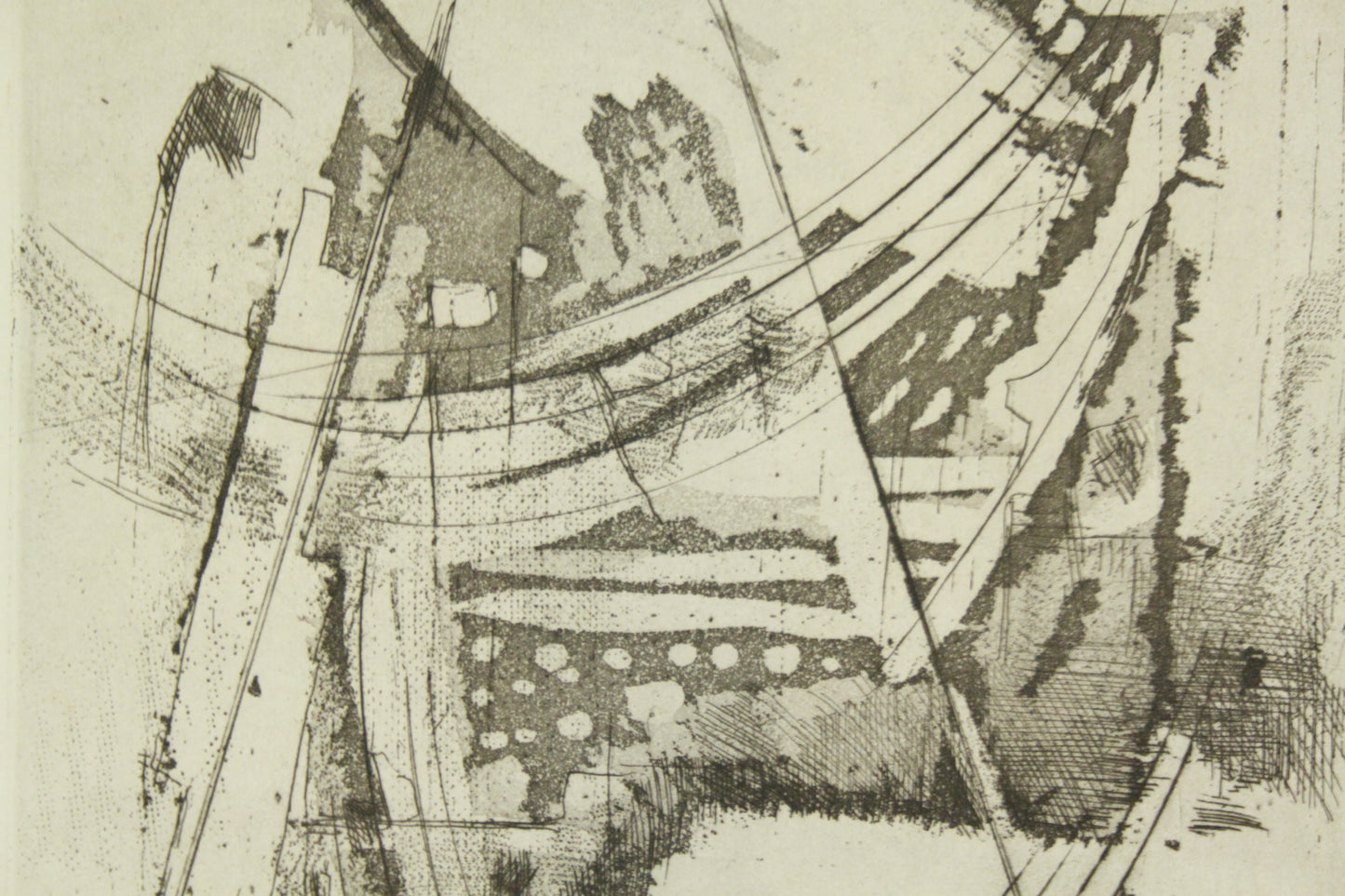 Radierung - Gustl Illenberger (1898-?) - Konstruktiv