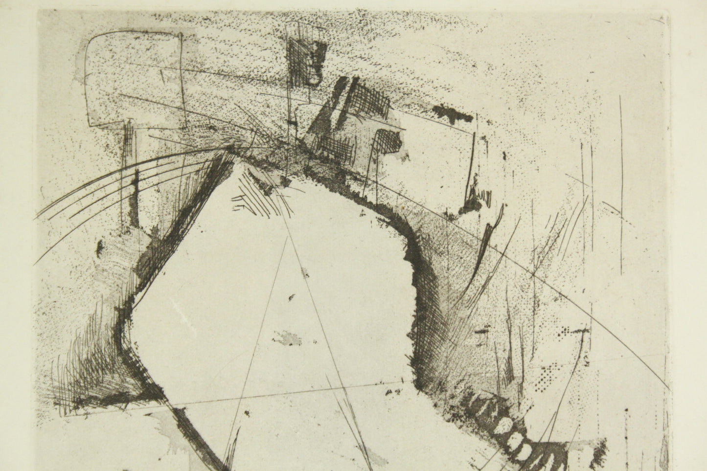 Radierung - Gustl Illenberger (1898-?) - Konstruktiv