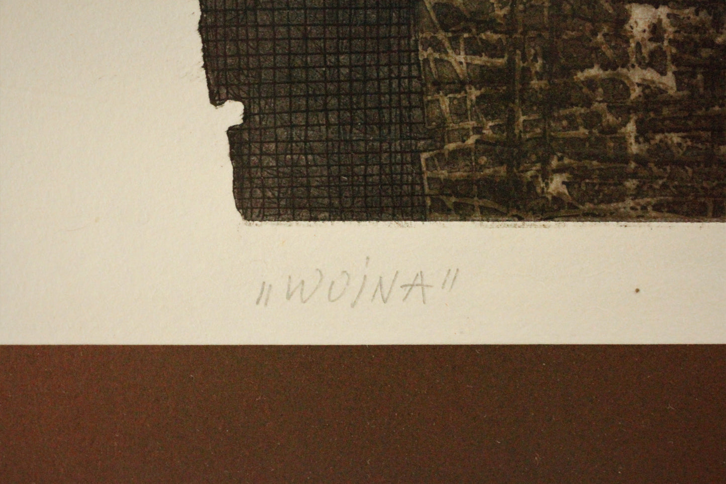 Druckgrafik - Mieczyslaw Majewski (1915-1988) - "Wojna"