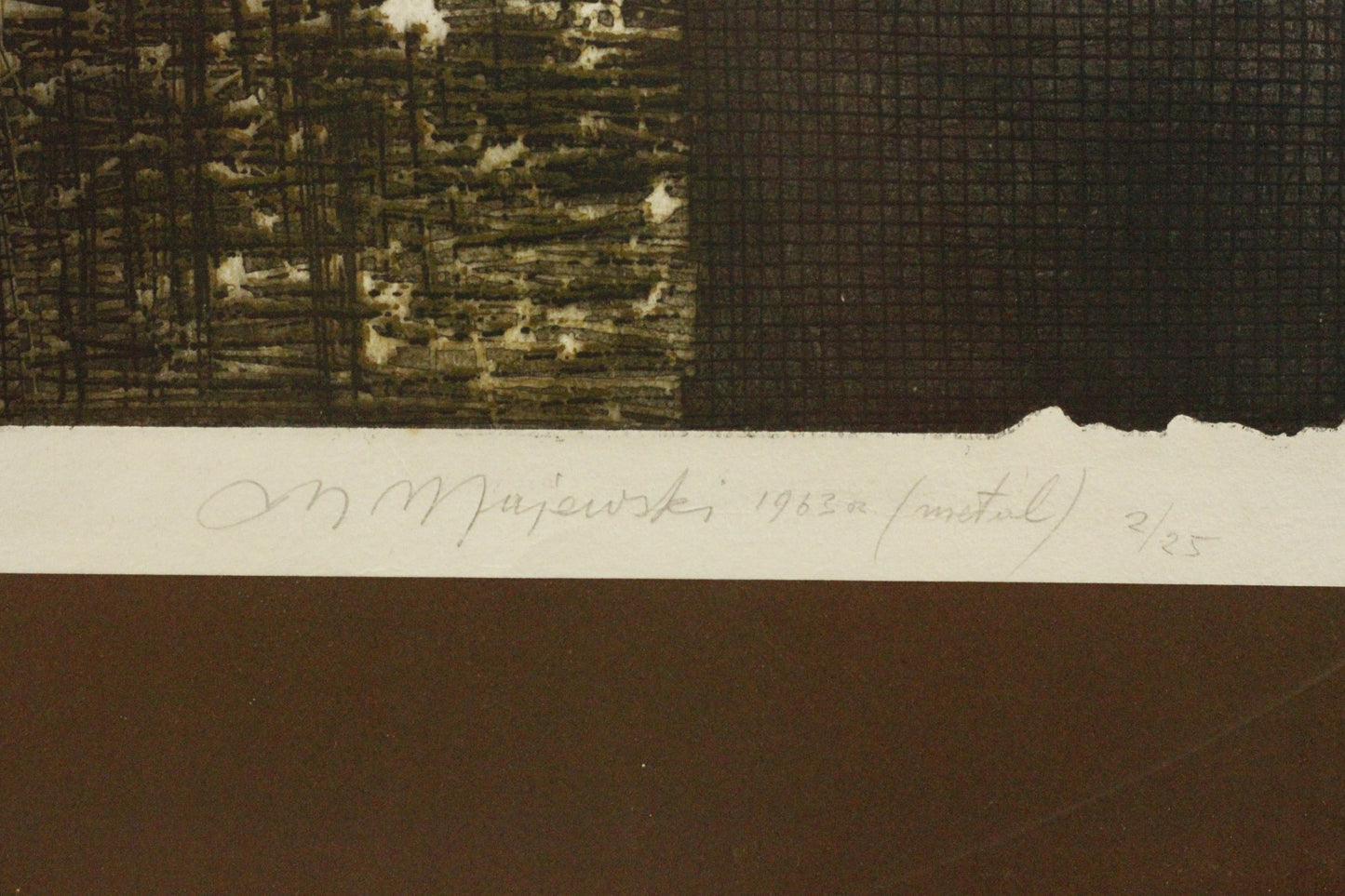 Druckgrafik - Mieczyslaw Majewski (1915-1988) - "Wojna"