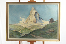 Lade das Bild in den Galerie-Viewer, Ölgemälde - Matterhorn
