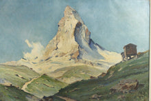 Lade das Bild in den Galerie-Viewer, Ölgemälde - Matterhorn
