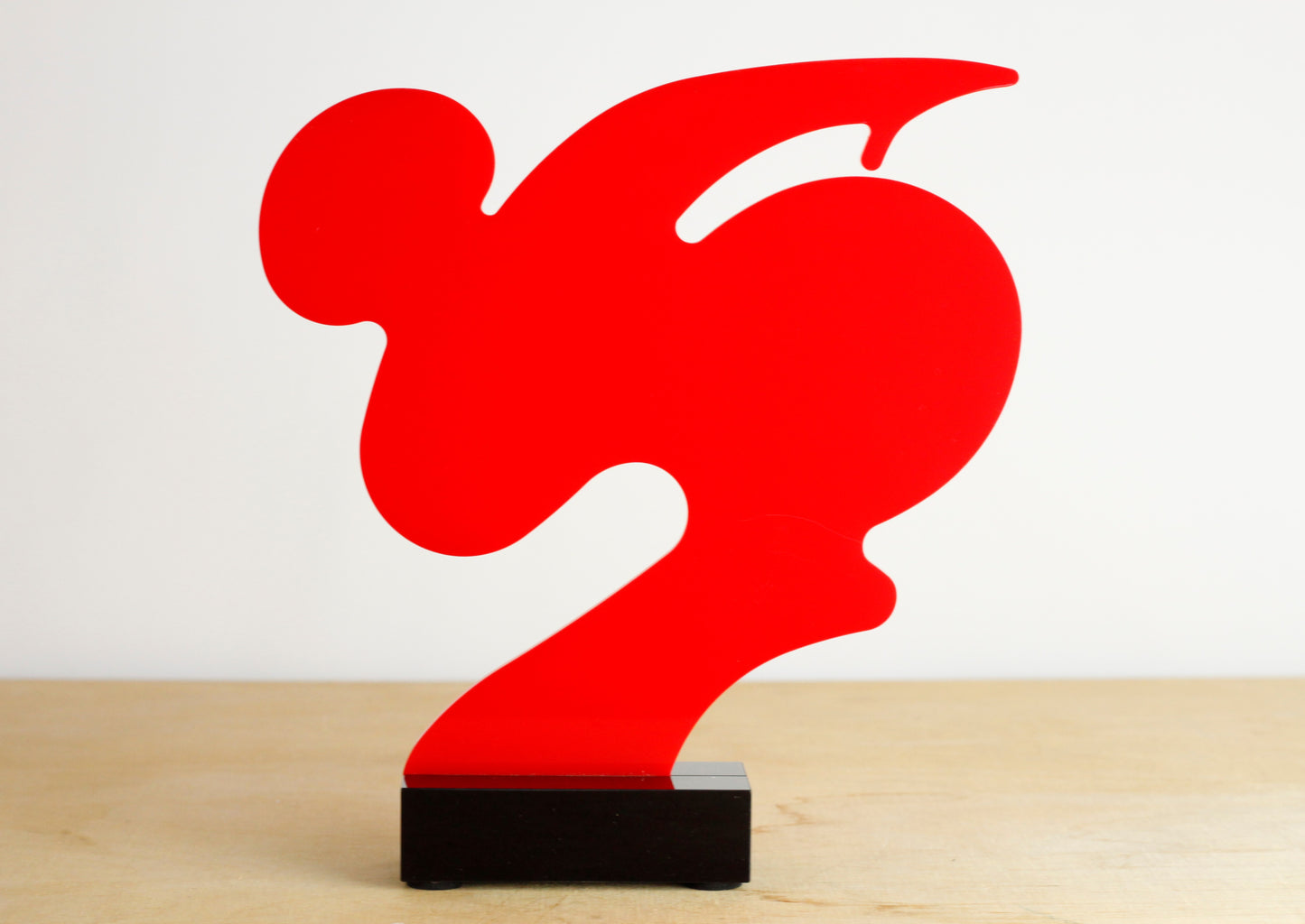 Plexiglas-Skulptur - Alfred Bradler (1942) - "Renn-Sapri"