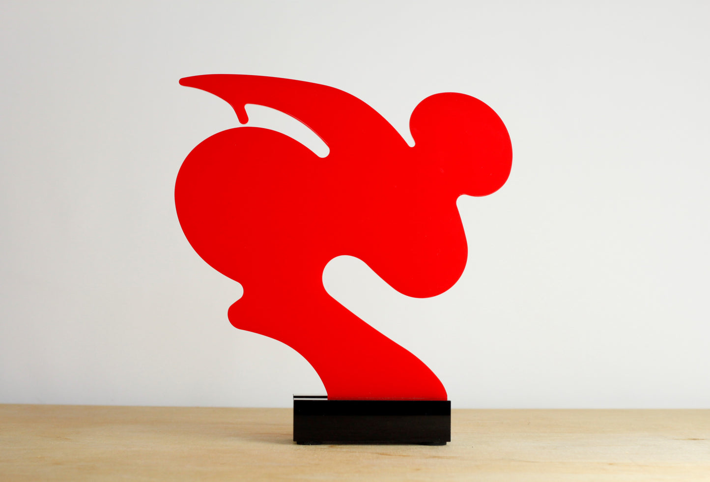 Plexiglas-Skulptur - Alfred Bradler (1942) - "Renn-Sapri"