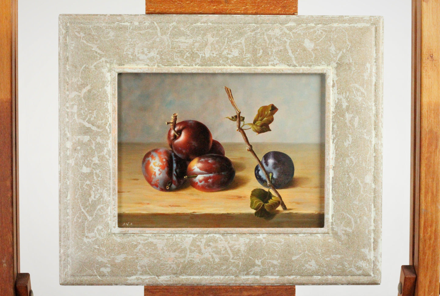 Stillleben mit Pflaumen (1) - Balasz Wanyi (1943)