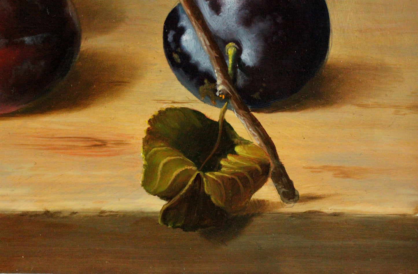 Stillleben mit Pflaumen (1) - Balasz Wanyi (1943)