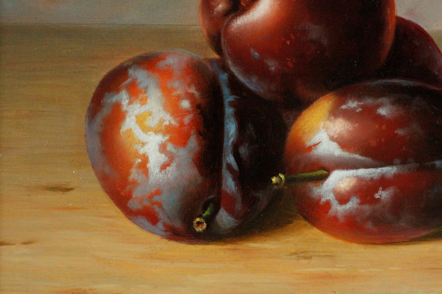 Stillleben mit Pflaumen (1) - Balasz Wanyi (1943)