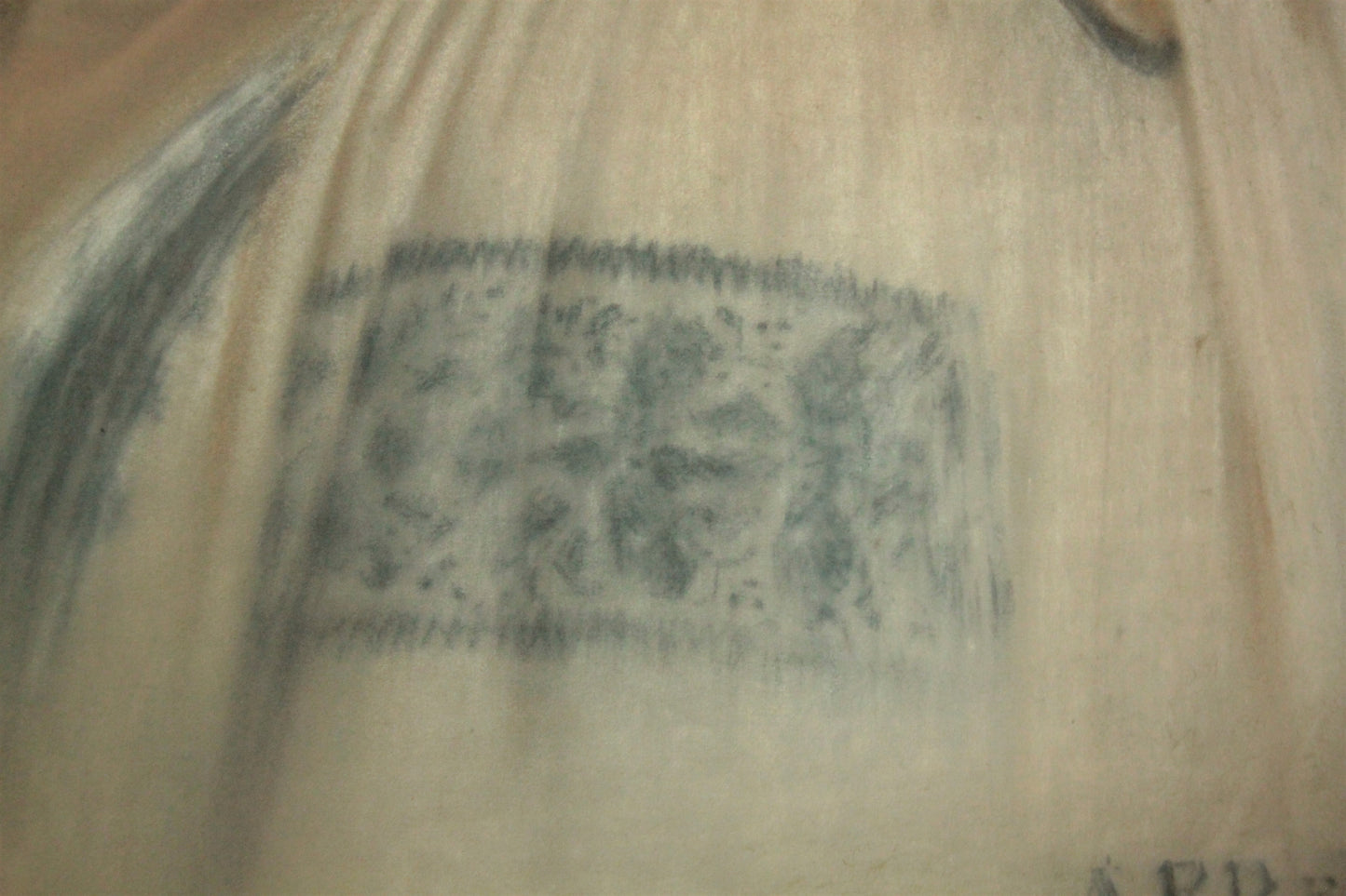 Pastellzeichnung - Damenporträt ( datiert 1891)