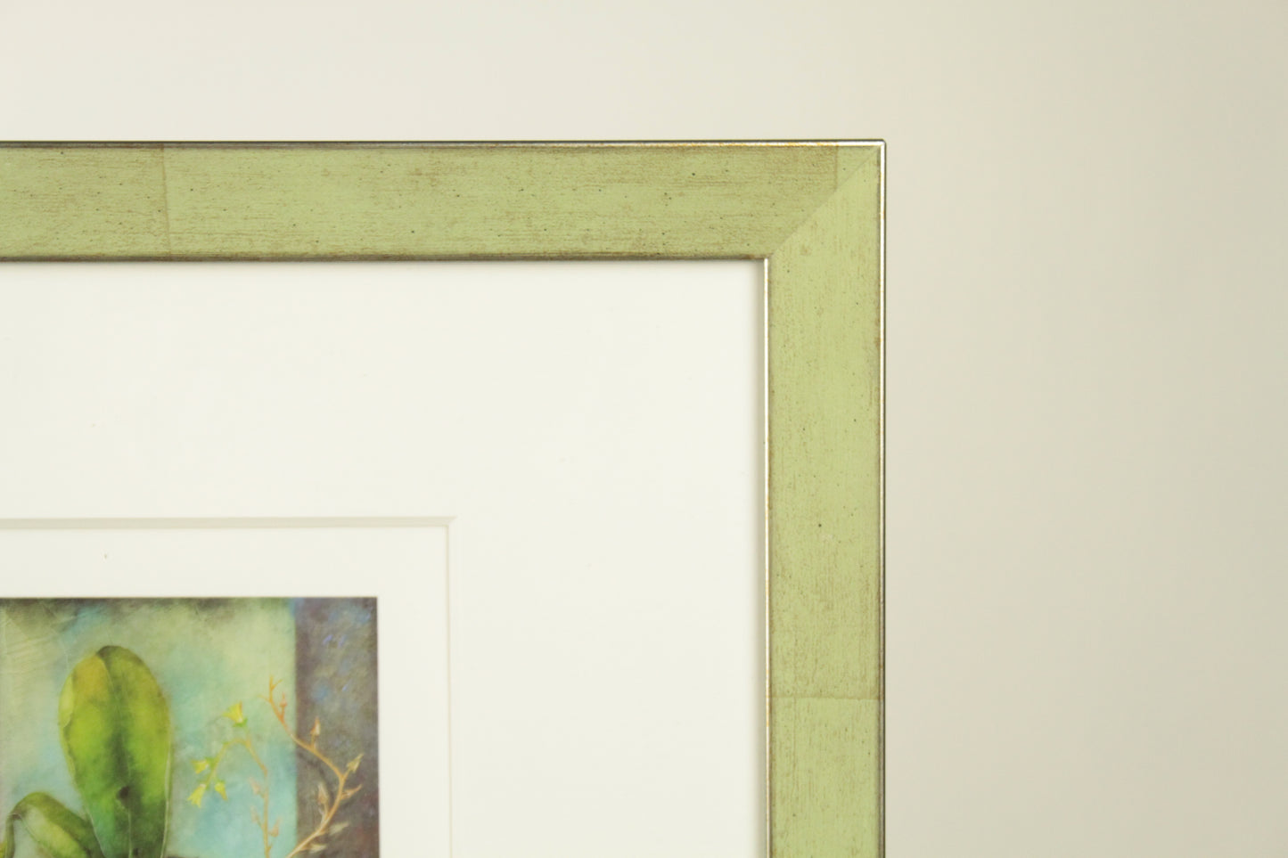 Druckgrafik - Gelangweilte Gärtnerin im Januar