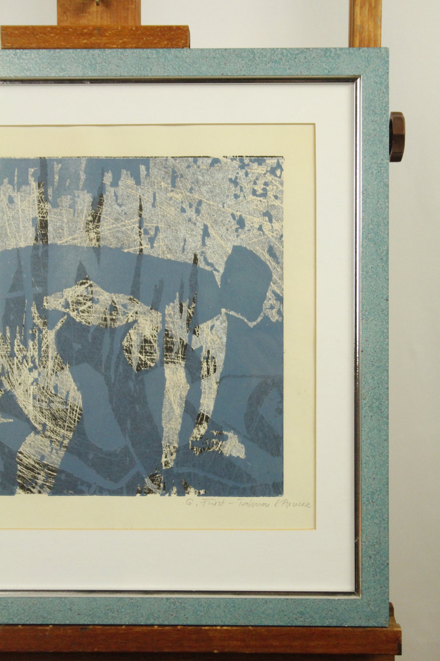 Linolschnitt - Abstrakt