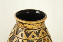 Lade das Bild in den Galerie-Viewer, Vintage Bodenvase - &quot;Anubis&quot; - Jasba
